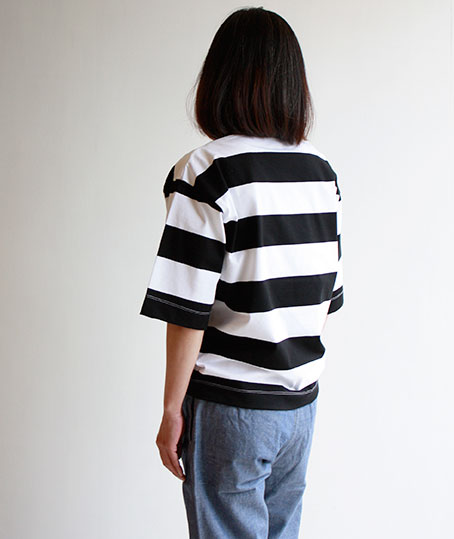 americana_太ボーダーTee
