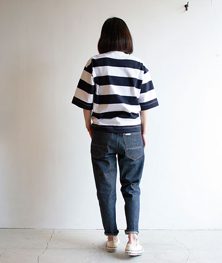 americana_太ボーダーTee