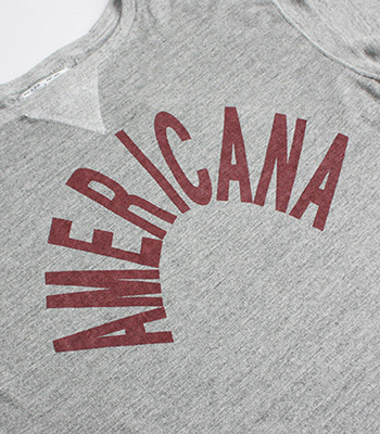 americana_リバースウィーブTee・７分袖