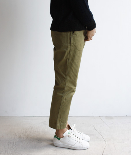 avontade_Classic Chino Trousers/Slim Cropped
