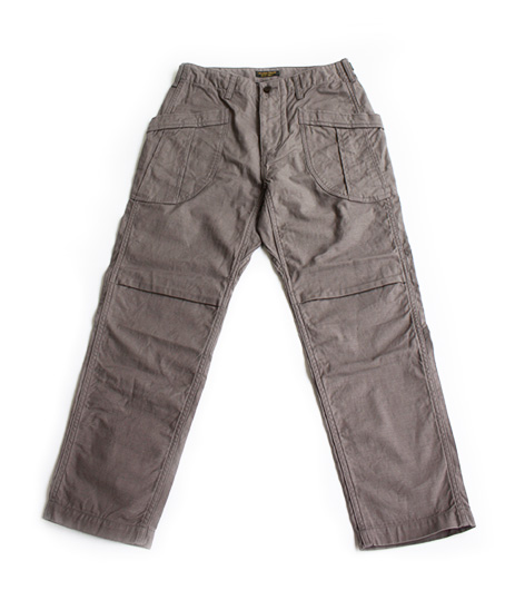 avontade_Fatigue Trousers Cropped Length Back Satin