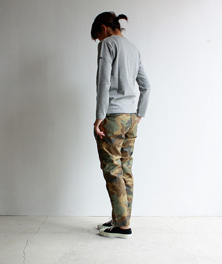 avontade_Fatigue Trousers WOODLAND CAMO