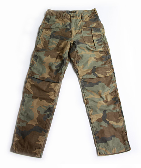 avontade_Fatigue Trousers WOODLAND CAMO