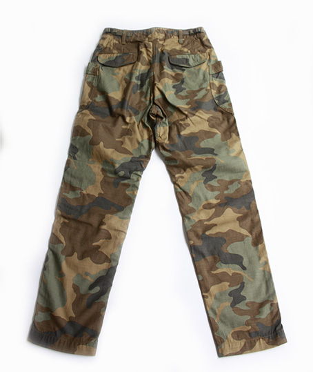 avontade_Fatigue Trousers WOODLAND CAMO