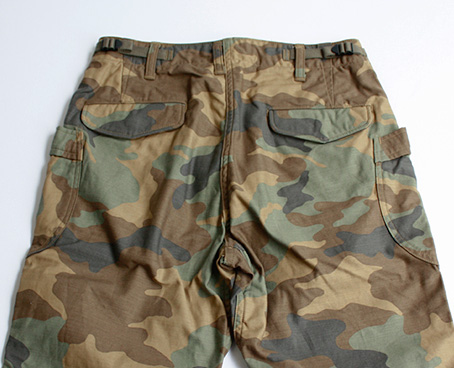 avontade_Fatigue Trousers WOODLAND CAMO