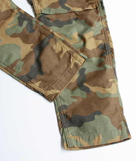 avontade_Fatigue Trousers WOODLAND CAMO