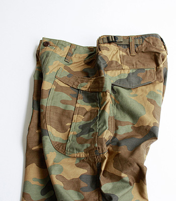 avontade_Fatigue Trousers WOODLAND CAMO