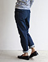 avontade_Fatigue trousers/12oz Nepped Deinim