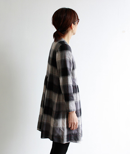 dahlia_チェックワンピース