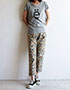 GRAMICCI_FLOWER TAPERED PANTS