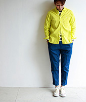 ordinary fits_tuck trouser denim