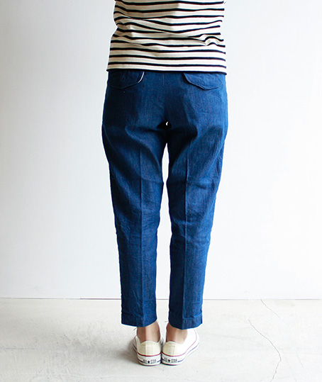 ordinary fits_tuck trouser denim