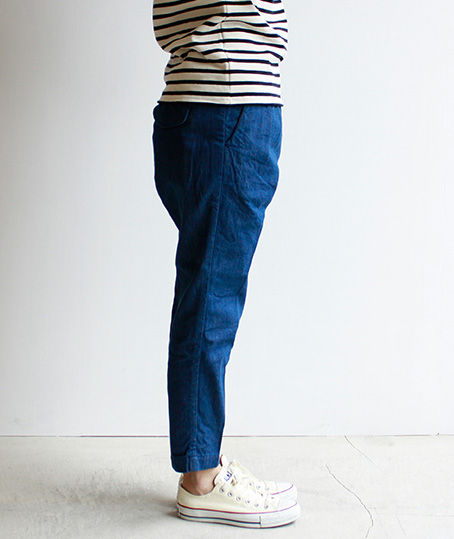 ordinary fits_tuck trouser denim
