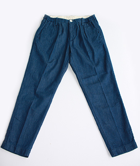ordinary fits_tuck trouser denim