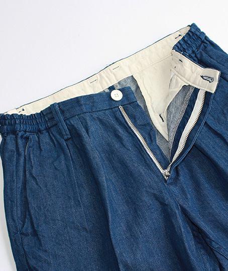 ordinary fits_tuck trouser denim
