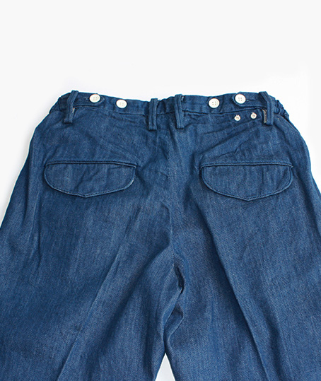 ordinary fits_tuck trouser denim