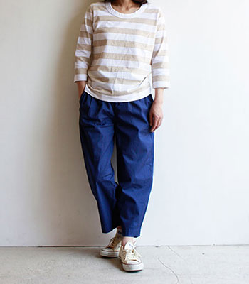 NOUVELLES DU PARADIS_サイロツイルイージーパンツ