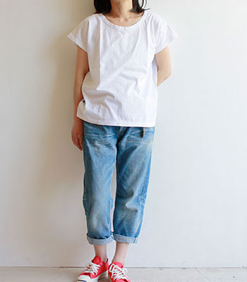 fabriqueenplaneteterre_バックチェックコンビTee