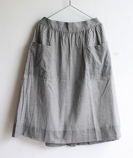 fabriqueenplaneteterre_80s lawn スカート