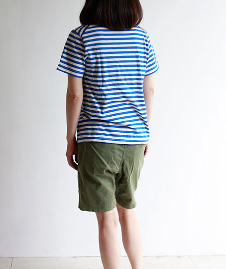 simva W-Pocket Tee / Border