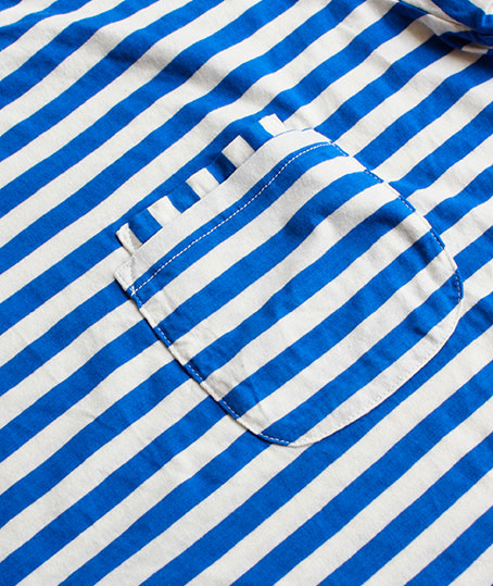 simva W-Pocket Tee / Border