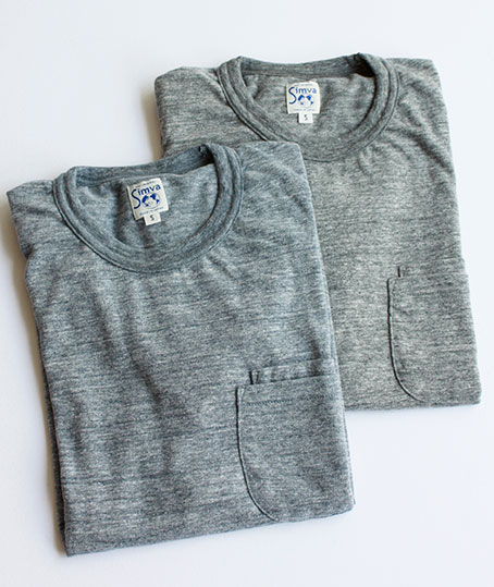 simva W-Pocket Tee / 杢