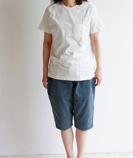 simva W-Pocket Tee / White