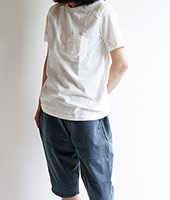 simva W-Pocket Tee / White