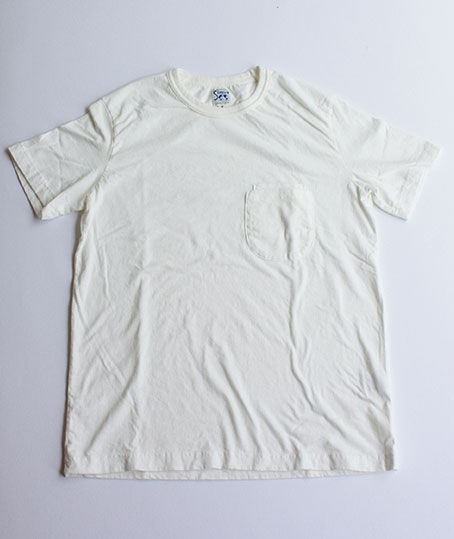 simva W-Pocket Tee / White