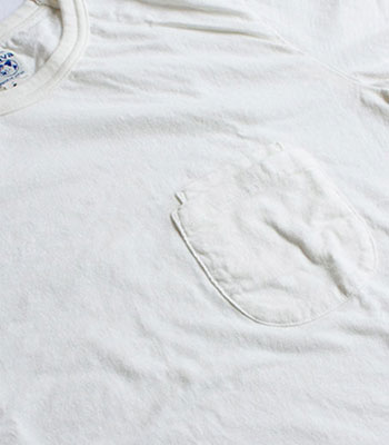 simva W-Pocket Tee / White