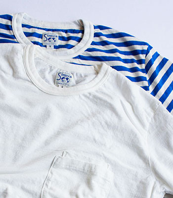 simva W-Pocket Tee / White