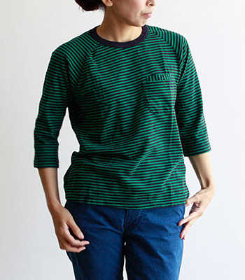 simva_W-PocketボーダーTee