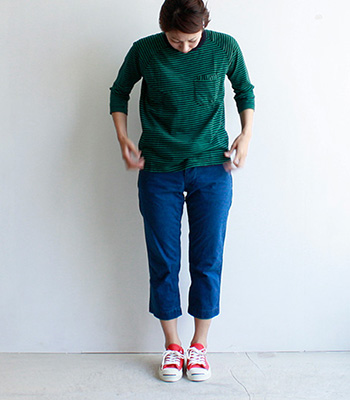 simva_W-PocketボーダーTee