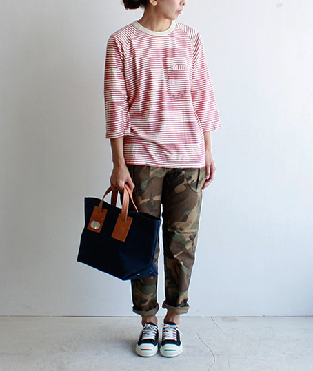 simva_W-PocketボーダーTee