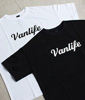 travailmanualトラバイユマニュアル_ミディ天竺プリントTee　- vanlife -